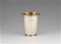 An Augsburg parcel gilt silver beaker - image-1