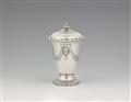 A Louis XVI silver beaker and cover - image-1