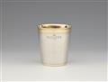 A Passau Baroque parcel gilt silver beaker - image-1