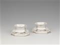 A pair of Nuremberg silver salts - image-1