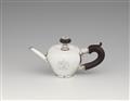 A miniature Schleswig silver teapot - image-1