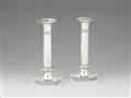 A pair of Bern silver candlesticks - image-1