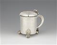 A small Lübeck Baroque silver tankard - image-1