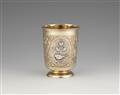 A Hamburg silver beaker with emblems - image-1