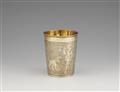 A Leipzig silver gilt beaker - image-2