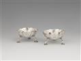 A pair of Güstrow silver salts - image-1