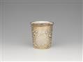 A parcel gilt Danish Baroque silver beaker - image-1