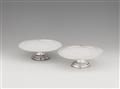 A pair of Queen Anne silver salvers - image-1