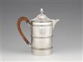 A George III silver coffee pot - image-1