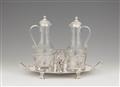 A Parisian Louis XV silver cruet set - image-1