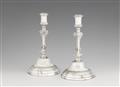 A pair of French silver candlesticks - image-1