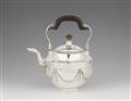 A Haag silver water kettle - image-1