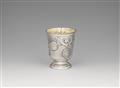 A Tilsit parcel gilt silver coin-set beaker - image-2