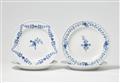 Three Meissen porcelain plates with festoon decor - image-1