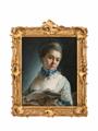 Carle (Charles André) van Loo - Portrait of a Lady, presumably the Maréchale de Lévis - image-2