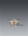 A small silver and enamel bowl. Peking. 1928-1949 - image-1