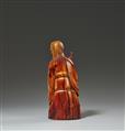 Figur eines sitzenden Zhenwu. Elfenbein. Ming-Zeit, 16./17. Jh. - image-2