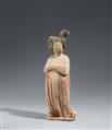 Figur einer 'Fat Lady'. Tang-Zeit (618-907) - image-1