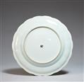 A blue and white export plate. Qianlong period (1735-1796) - image-2