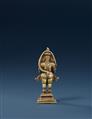 A Maharashtra copper alloy figure of Hanuman. Central India. 18th/19th century - image-2