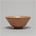 A large Hagi summer chawan. Nagato province. Edo period - image-3