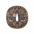 Tsuba. Eisen. Nanban-Arbeit. 17./18. Jh. - image-2