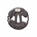 An Echizen iron tsuba. 18th/19th century - image-2