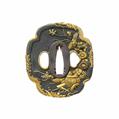 Tsuba. Shibuichi. In Gotō-Art. 19. Jh. - image-1