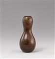 A bronze double-gourd-shaped vase. Mid-20th century - image-2