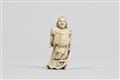 A bone netsuke of a Chinese warrior. 19th century - image-3