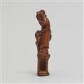 Siegel-Netsuke. Buchsbaum. 19. Jh. - image-4