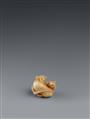 Netsuke zweier Ratten. Elfenbein. Spätes 19. Jh. - image-2