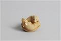 Netsuke zweier Ratten. Elfenbein. Spätes 19. Jh. - image-3