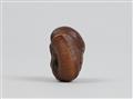 A good boxwood netsuke of a snail. Around 1800 - image-5