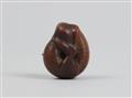 A good boxwood netsuke of a snail. Around 1800 - image-6