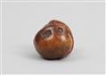 A boxwood netsuke of two blowfish. Around 1800 - image-6