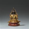 Bodhisattva Maitreya. Bronze, feuervergoldet. Tibet, 15./16. Jh. - image-3