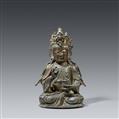 Figur des Bodhisattva Guanyin. Bronze. Ming-Zeit - image-1