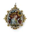 A devotional pendant with St. James the Great
Lombardy, around 1600 - image-1