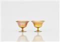 A pair of favrile glass stembowls
Louis Comfort Tiffany, New York, around 1900. - image-1