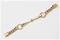 An 18kt yellow gold and diamond bridle bracelet. - image-2