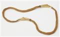 A Victorian pinchbeck meshwork tubogaz snake necklace. - image-2