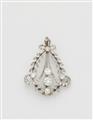 Belle Epoque-Brosche mit Diamanten - image-1