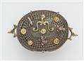 A parcel gilt Renaissance silver miniature basket - image-2