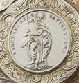 A Stettin silver gilt coin set beaker - image-4