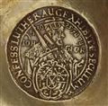 A Stettin silver gilt coin set beaker - image-7