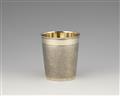 A Nuremberg silver gilt snakeskin beaker - image-1