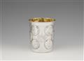 A large Wesel silver coin set beaker - image-1