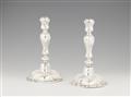 A pair of Mons silver candlesticks - image-1