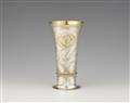 A parcel gilt Gdansk Baroque silver beaker - image-1
